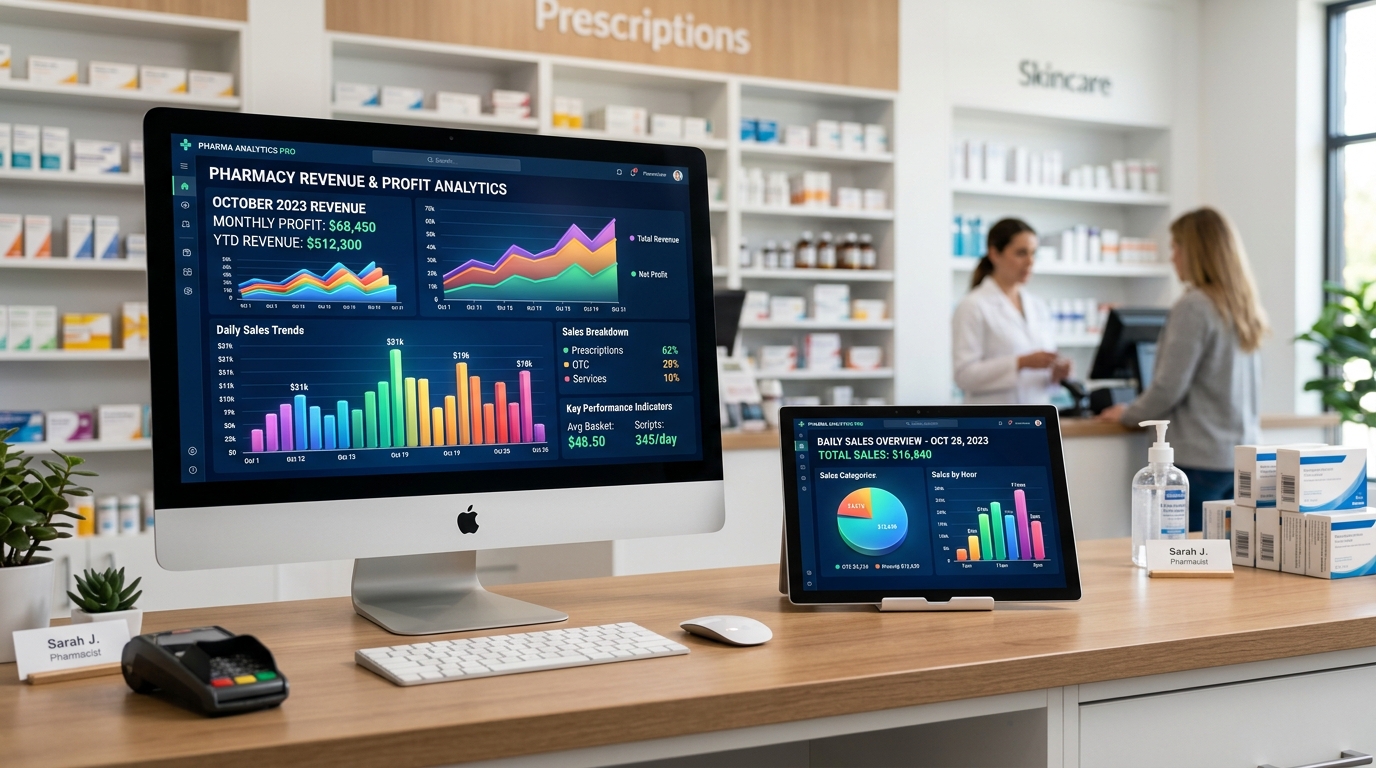 Live Profit & Revenue Analytics